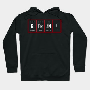 Keren! - Periodic Table of Elements Hoodie